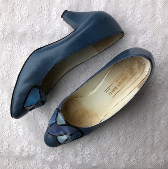 Vintage Bruno Magli High Heels with Knot Detail - Picture 7 of 15
